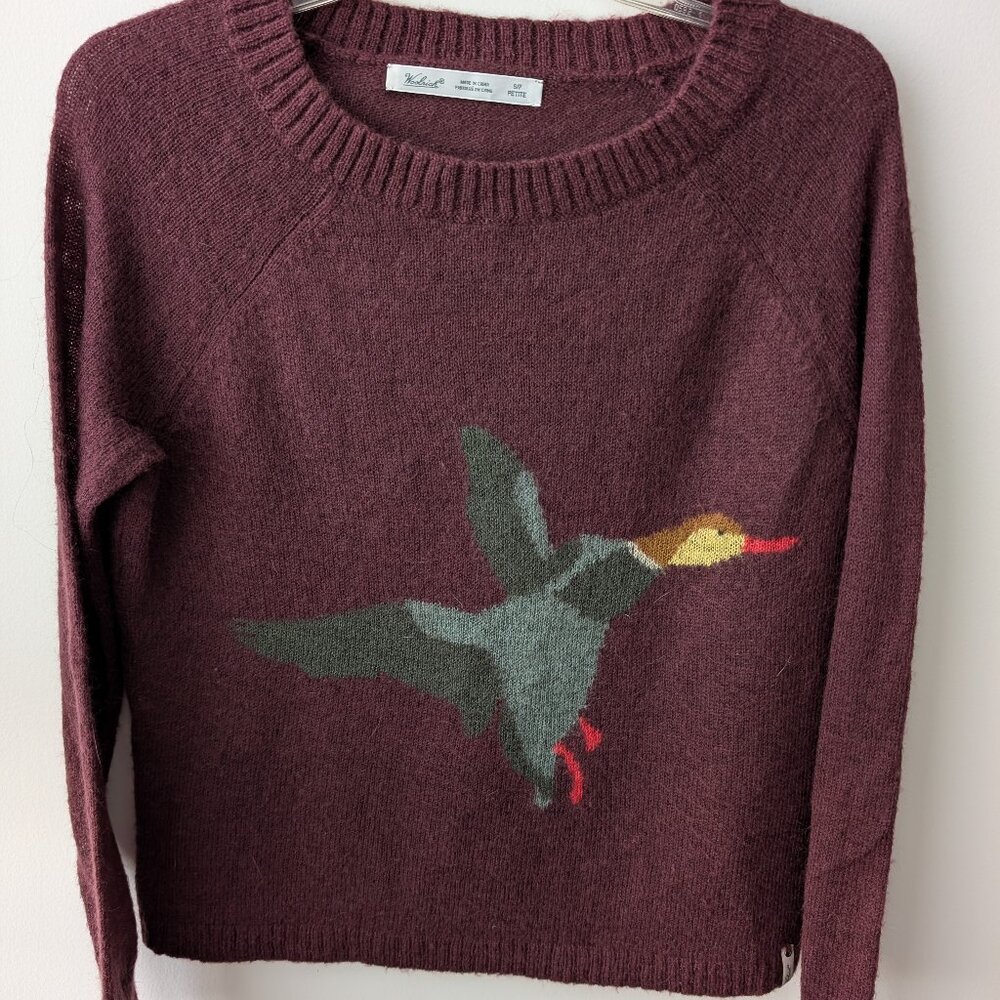Woolrich Duck Sweater NWOT Petite Small Vintage NOS